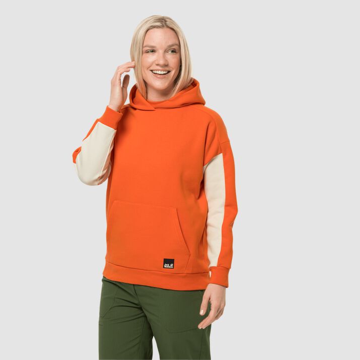 Hoody Jack Wolfskin 365 Mujer Naranjas Mexico-1147368